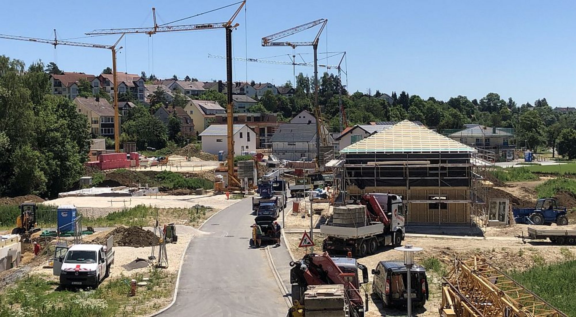 Bauarbeiten Juli 2019